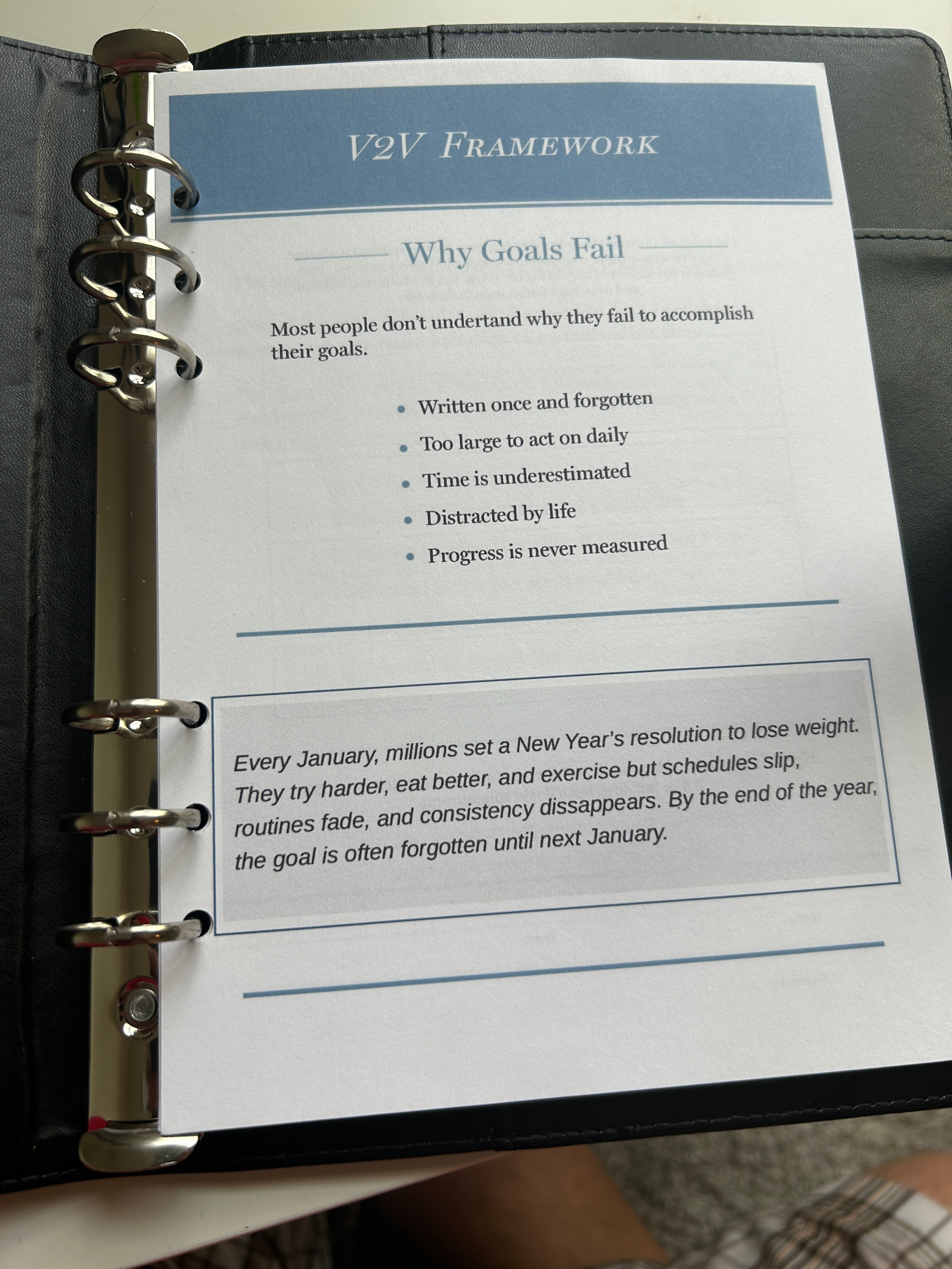 Man on a Mission: Daily Goal Journal for Men